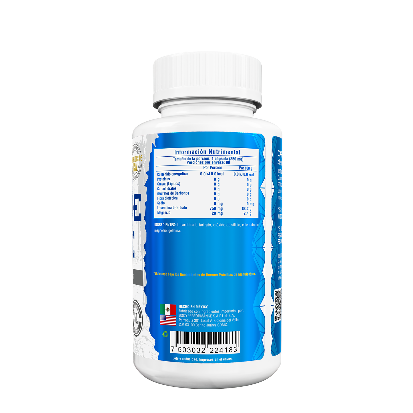 Carnitine Source 90 Caps (90 srvs)