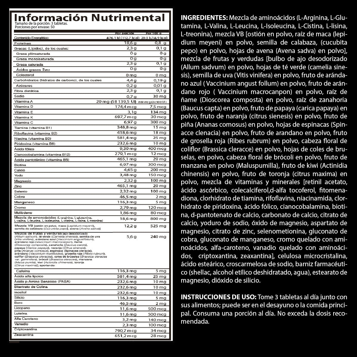 Opti-Men Multivitamin 150 Tabs (50 srvs)