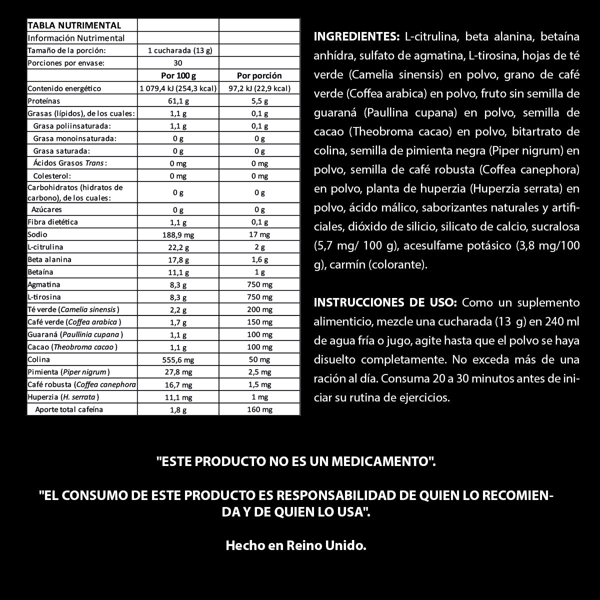 ABE Ultimate Pre workout 30 srvs