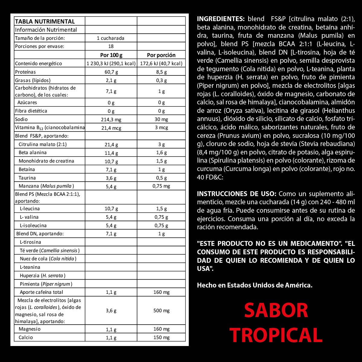 Madness ALL IN 507 g (18 srvs)