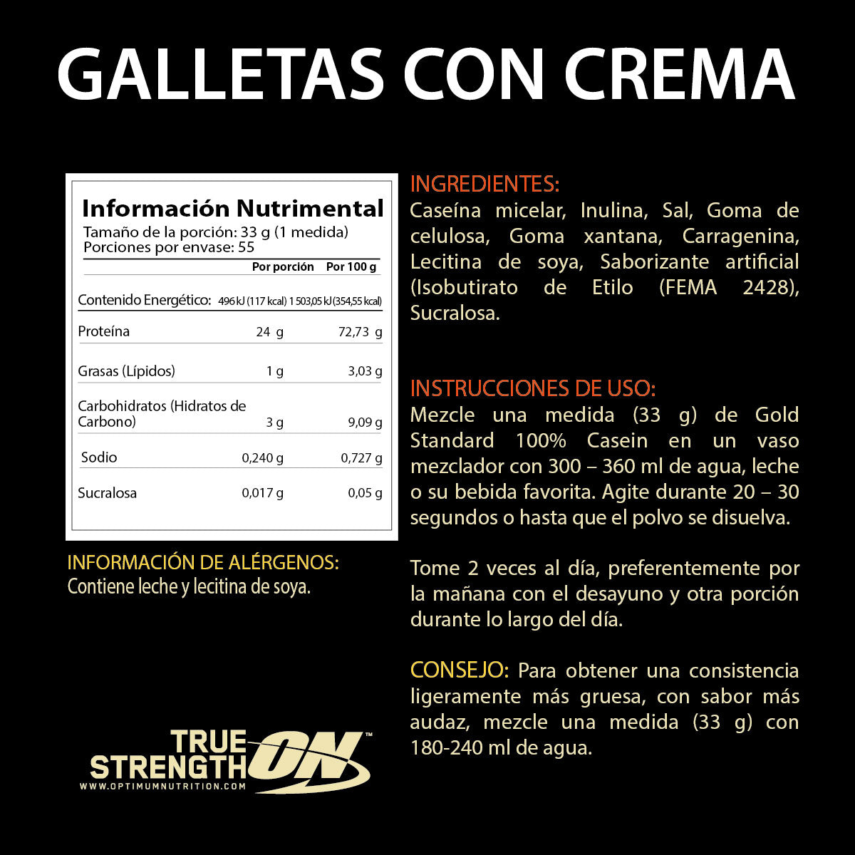 Casein 100% 4 lb