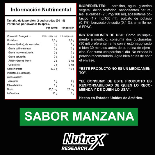 L-Carnitine 3000 16 oz