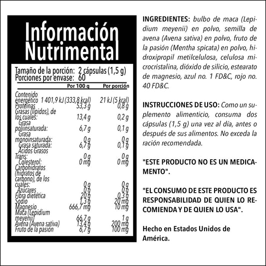 Tribulus Black 1300 120 Caps.