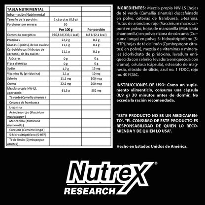 Lipo 6 Black Nighttime 30 Caps